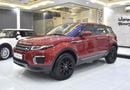 لاند روفر رانج روفر إيفوك EXCELLENT DEAL for our Land Rover Range Rover Evoque ( 2016 Model ) in Red Color GCC Specs