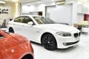 BMW 520i EXCELLENT DEAL for our BMW 520i ( 2012 Model ) in White Color GCC Specs