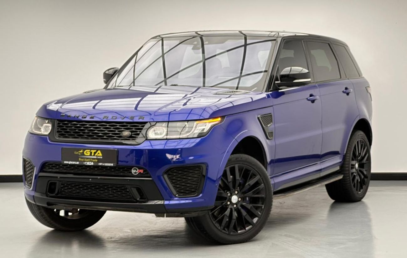 لاند روفر رينج روفر سبورت 2017 Range Rover Sport SVR, Full Service History, Excellent Condition, GCC
