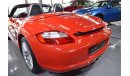 Porsche Boxster S Only 2,900 Kms | Unbelievable Condition | GCC Specs | Full Service History | Original Paint