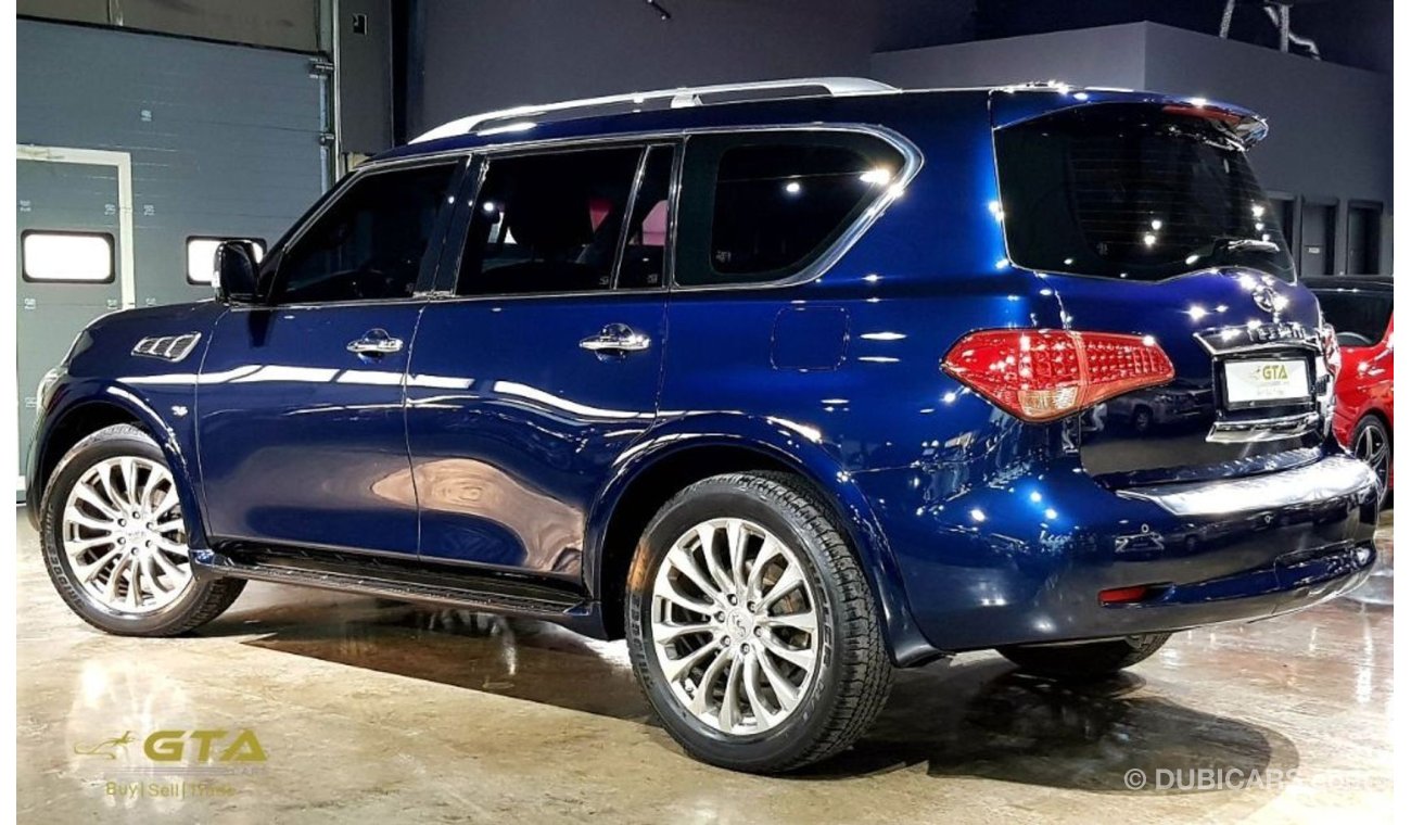 Infiniti QX80 2015 Infiniti QX80, Warranty, Service History, GCC