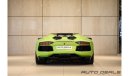 لامبورغيني أفينتادور Lamborghini Aventador Roadster LP700-4  | 2014 - GCC - Low Mileage