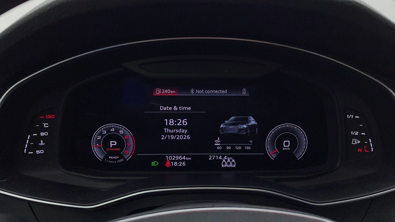 Audi A6 40 TFSI 2.0L 2023 40 TFSI | AED 1368/Month | 0 DP | 30 Day Return | Warranty | Service History