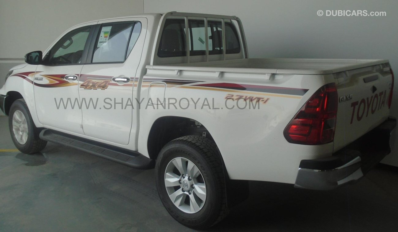 تويوتا هيلوكس 4WD DC 2.7L GLX S G AUTO – 2020 MODEL FULL OPTION ( PETROL )