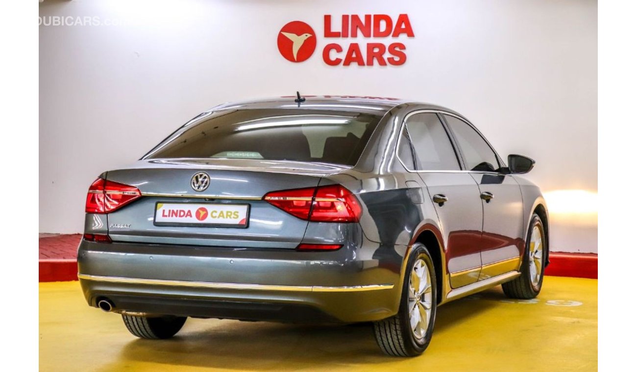 فولكس واجن باسات Volkswagen Passat SEL 2016 GCC under Warranty with Zero Down-Payment.