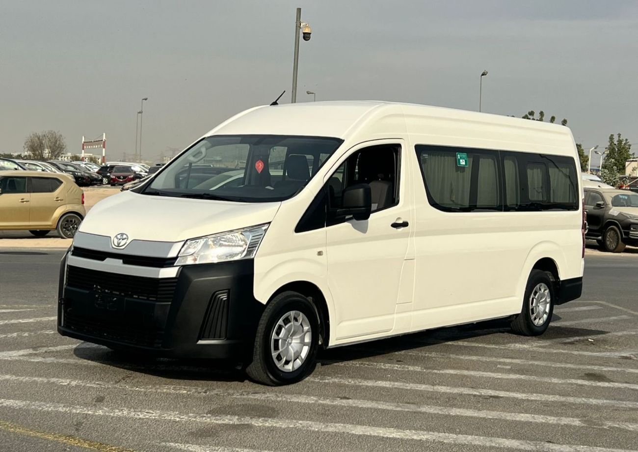 تويوتا هاياس 2023 Toyota Hiace GL 3.5L V6 - GCC - Passenger Full Automatic - Patrol - 13 Seater - No Accident - 8
