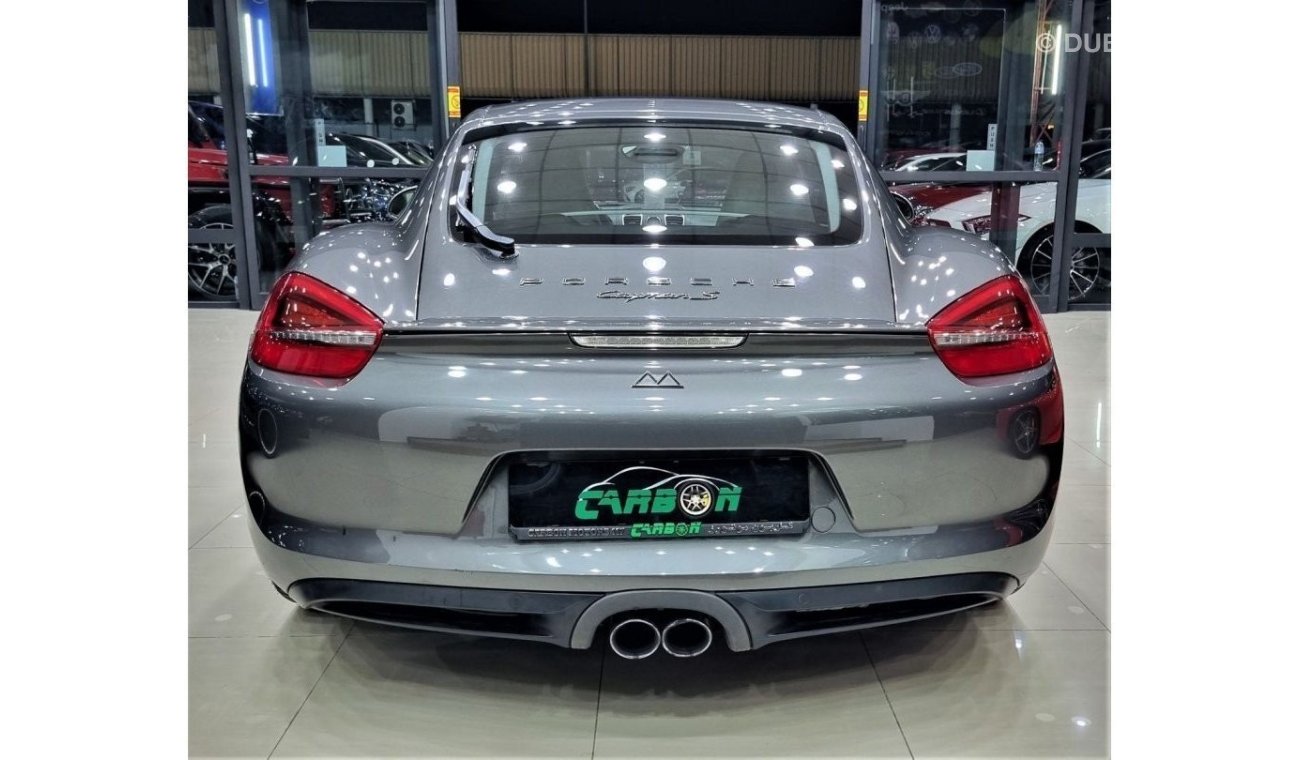 Porsche 718 Cayman SPECIAL SUMMER OFFER PORSCHE CAYMAN S 2014 GCC IN BEAUTIFUL SHAPE WITH A FULL SERVICE HISTORY FROM P