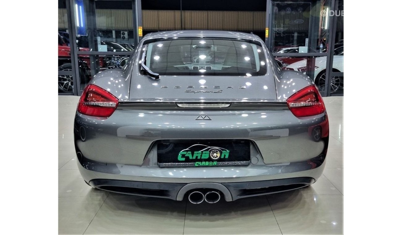 Porsche Cayman S SPECIAL SUMMER OFFER PORSCHE CAYMAN S 2014 GCC IN BEAUTIFUL SHAPE WITH A FULL SERVICE HISTORY FROM P