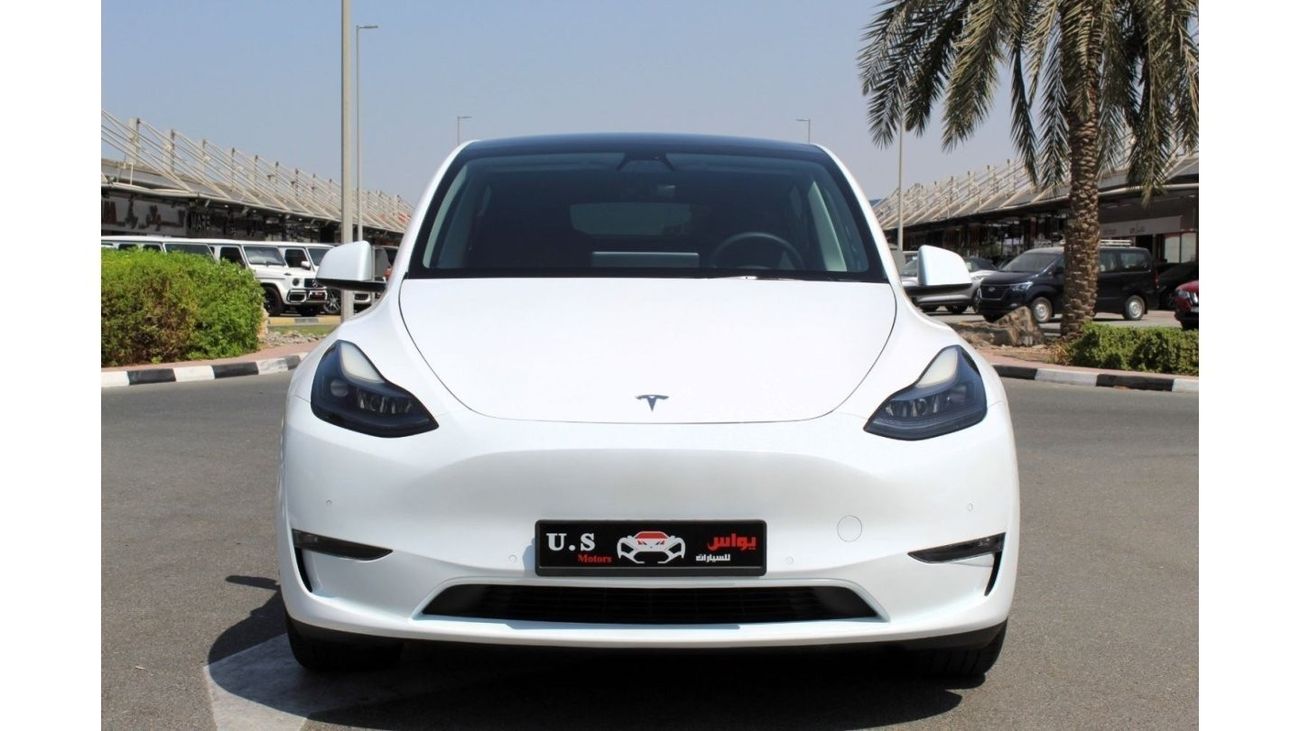 تسلا موديل Y TESLA MODEL Y LONG RANGE DUAL MOTOR 4WD 2022 GCC LOW MILEAGE SINGLE OWNER WITH 8 YEARS AGENCY WARRAN