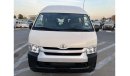 Toyota Hiace 2018 Toyota Hiace Highroof 12+ Seats / Manual and Al futtaim