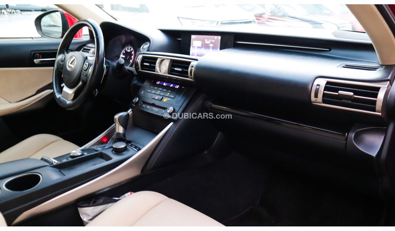 Lexus IS 200 Lexes IS200T MODEL 2016 Red Coulour Number One EXelent Condition