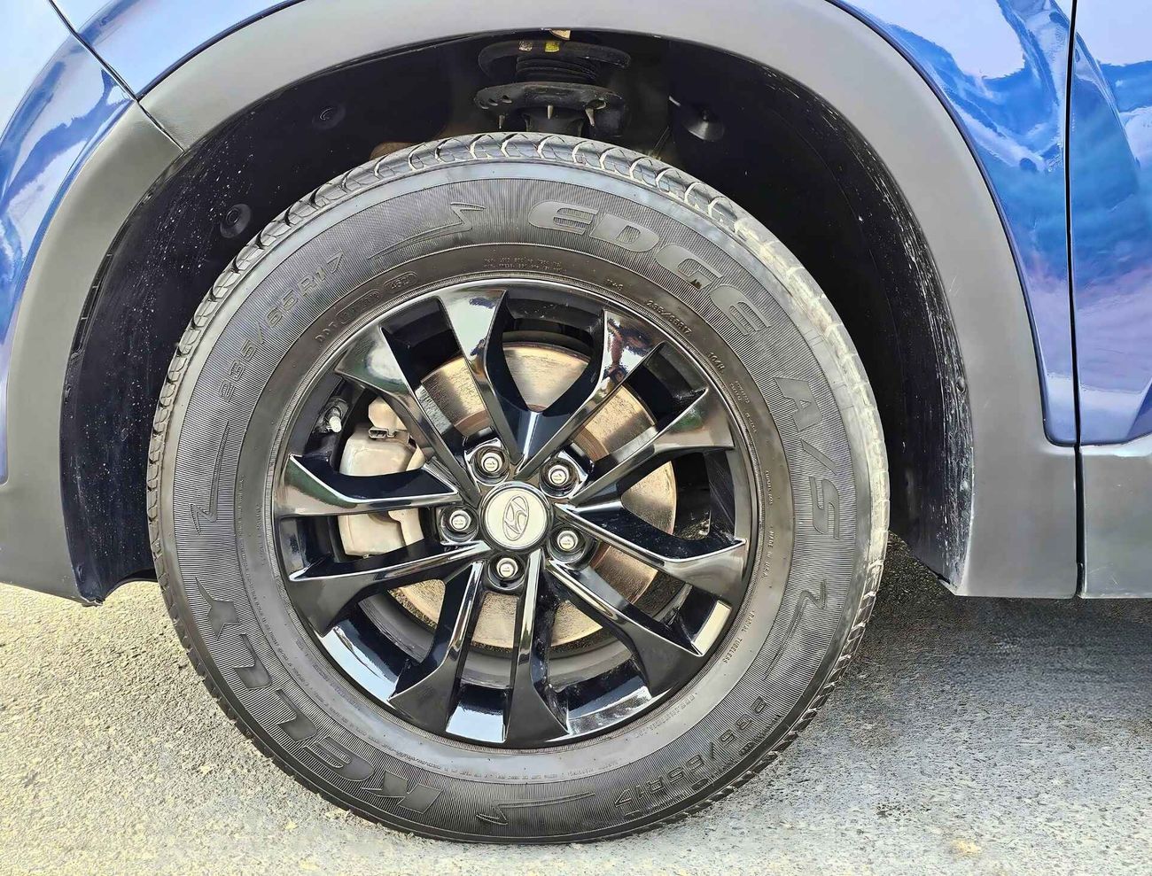 هيونداي سانتا في SE/ RADAR/ LANE ASSIST/ LEATHER SEATS/ DVD CAMERA/ LOT# 35098