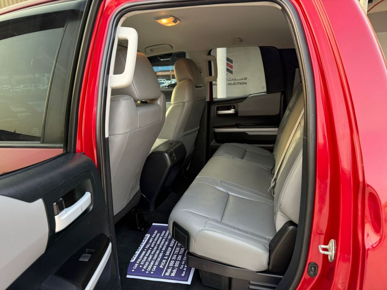 تويوتا تاندرا PETROL TUNDRA 5,7 LITER LEFT HAND DRIVE 2017 MODEL