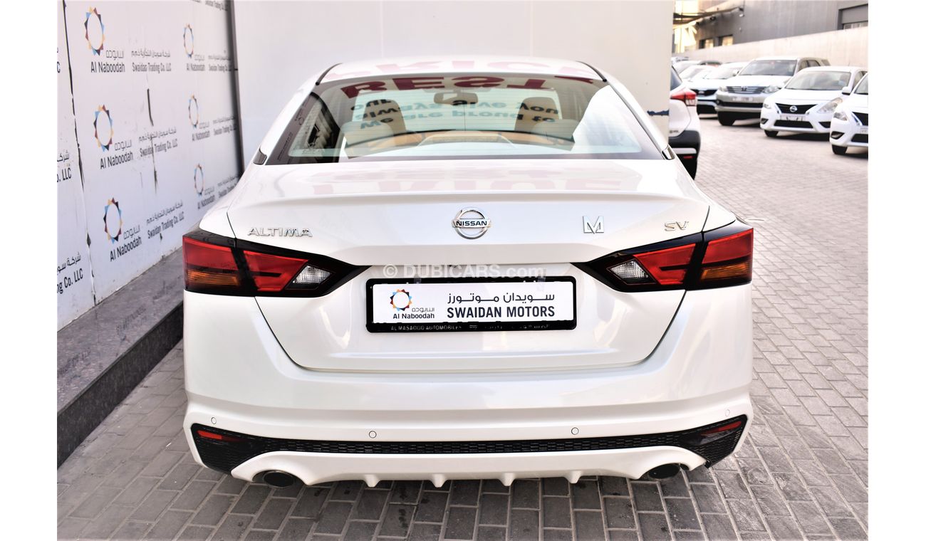 Nissan Altima AED 1329 PM | 2.5L SV GCC DEALER WARRANTY