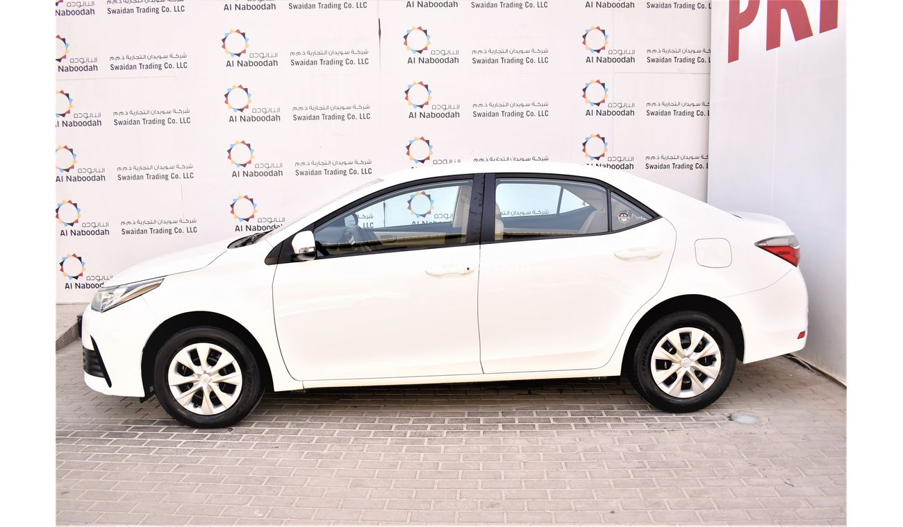 Toyota Corolla AED 1076 PM | 1.6L SE GCC DEALER WARRANTY