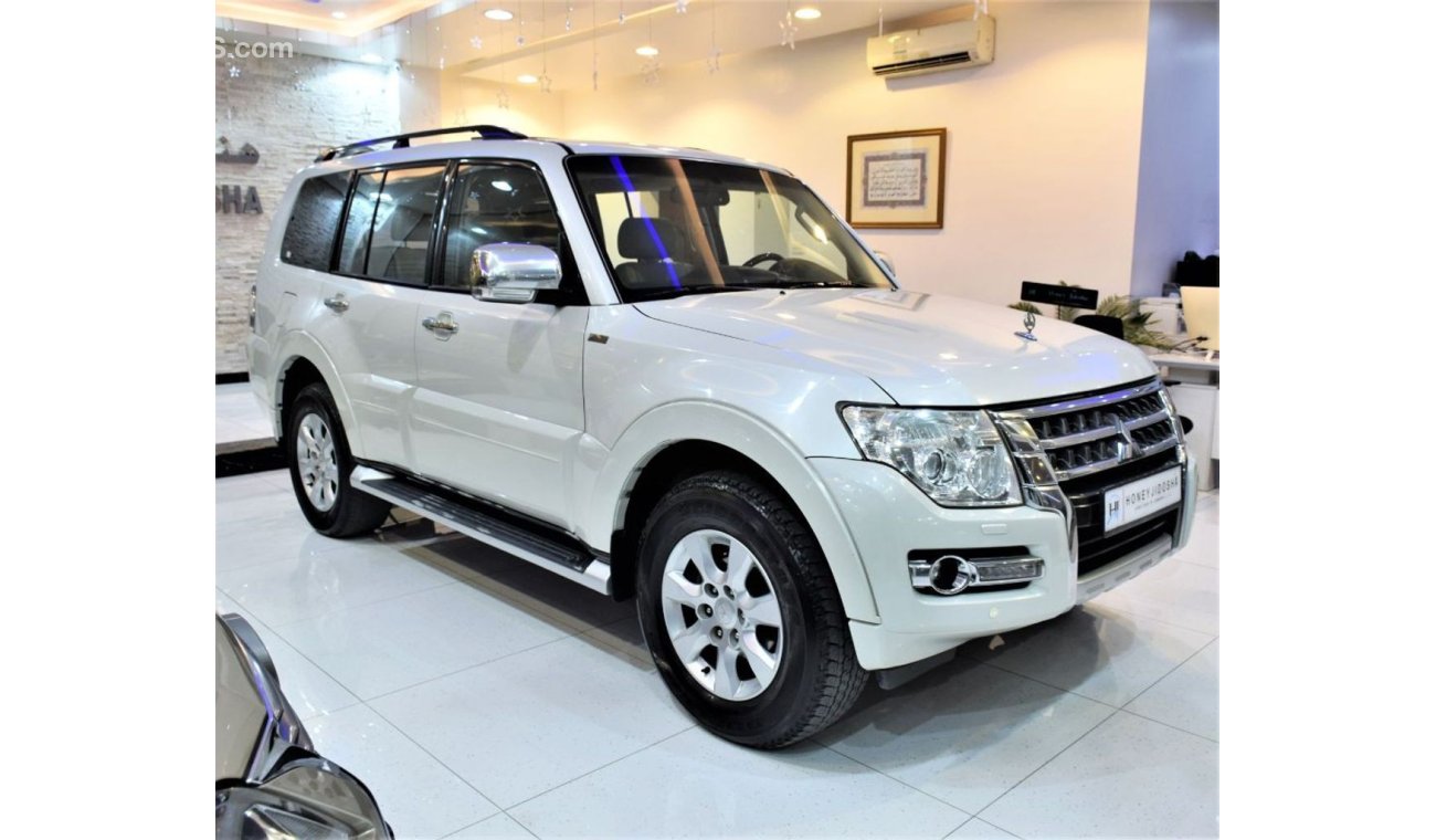 Mitsubishi Pajero ORIGINAL PAINT ( صبغ وكاله ) FULL SERVICE HISTORY! Mitsubishi Pajero GLS 2015 Model!! in White Color