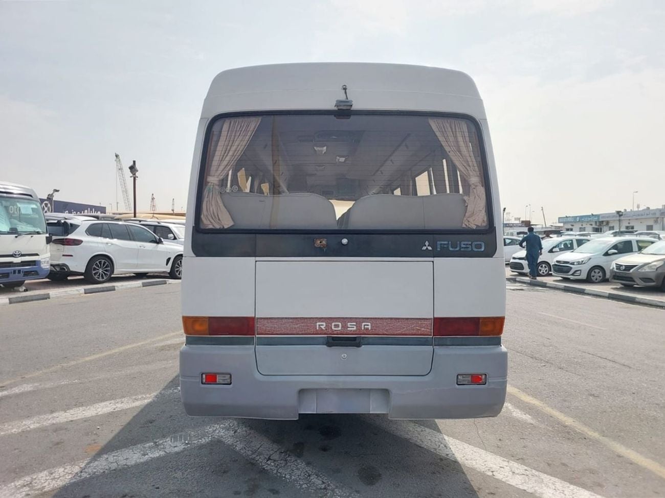 ميتسوبيشي روزا (RAMADAN OFFER) MITSUBISHI ROSA BUS RHD 1996 MODEL 3.9 L DIESEL MANUAL(PM40464)