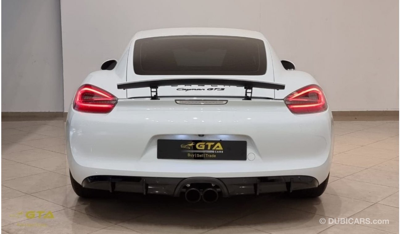 بورش كايمان جي تي أس 2016 Porsche Cayman GTS, Warranty, Full Service History, GCC