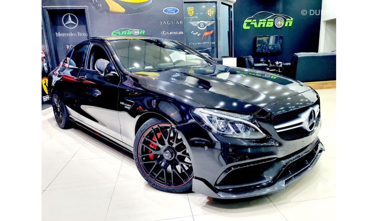 Mercedes-Benz C 63 AMG C63s EDITION 1- 2015 - GCC - ONE YEAR WARRANTY