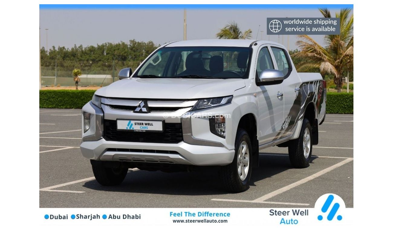 Mitsubishi L200 Double Cab 2.4L | M/T | Petrol Engine | GCC Specs | Like New Condition