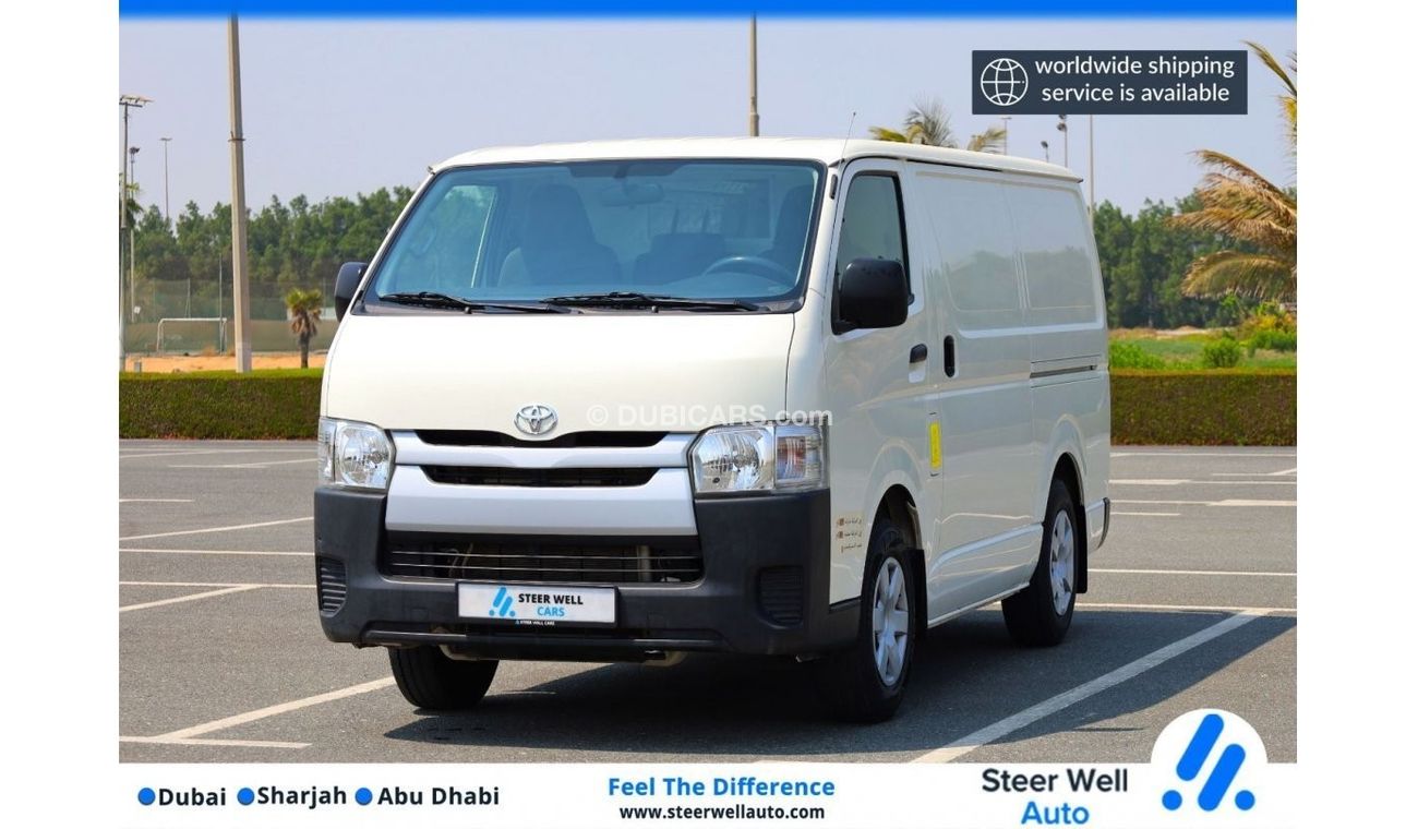 Toyota Hiace GL - Standard Roof Dry Delivery Van - Petrol - Manual Transmission | GCC Specs - Like New Condition