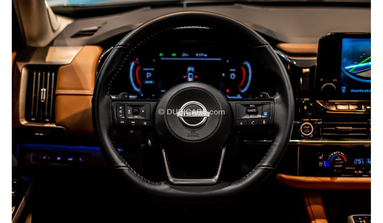 نيسان باثفايندر 2022 Nissan Pathfinder, 2028 Nissan Warranty, 2025 Nissan Service Contract, Low KMs, GCC