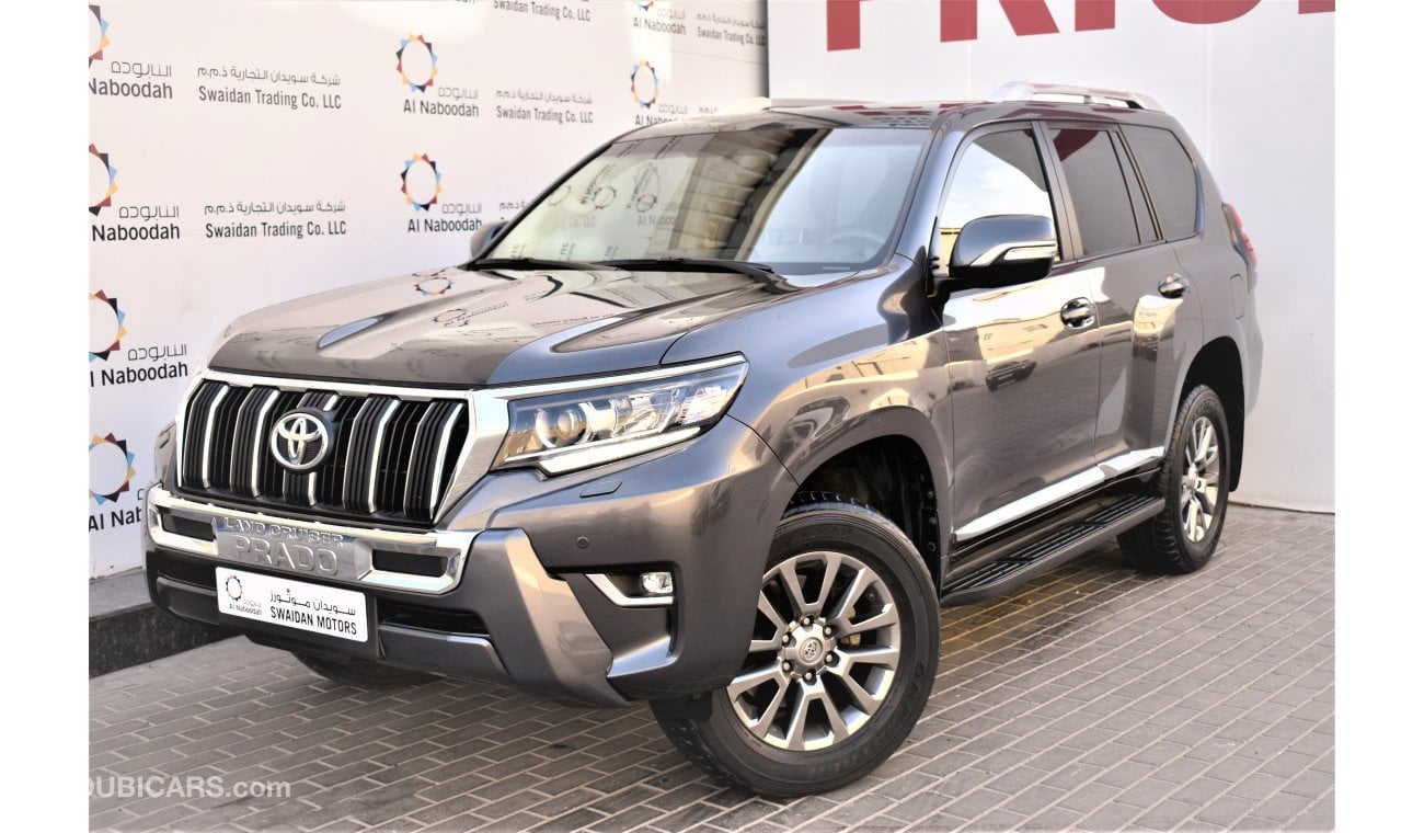 Toyota Prado 4.0L VXR V6 2018 GCC DEALER WARRANTY RAMADAN OFFER 1 YEAR/20K SERVICE CONTRACT