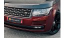 Land Rover Range Rover SV Autobiography | 4,391 P.M (4 Years)⁣ | 0% Downpayment | Magnificient Condition!