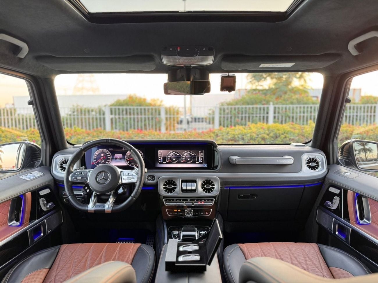 مرسيدس بنز G 63 AMG  DOUBLE NIGHT PACKAGE 2024 / NARDO GREY