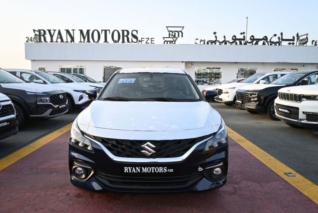 سوزوكي بالينو Suzuki Baleno 1.5L Petrol, Hatchback, FWD, 5 Doors, 360 Camera, HUD, Cruise Control, Push Start, DVD