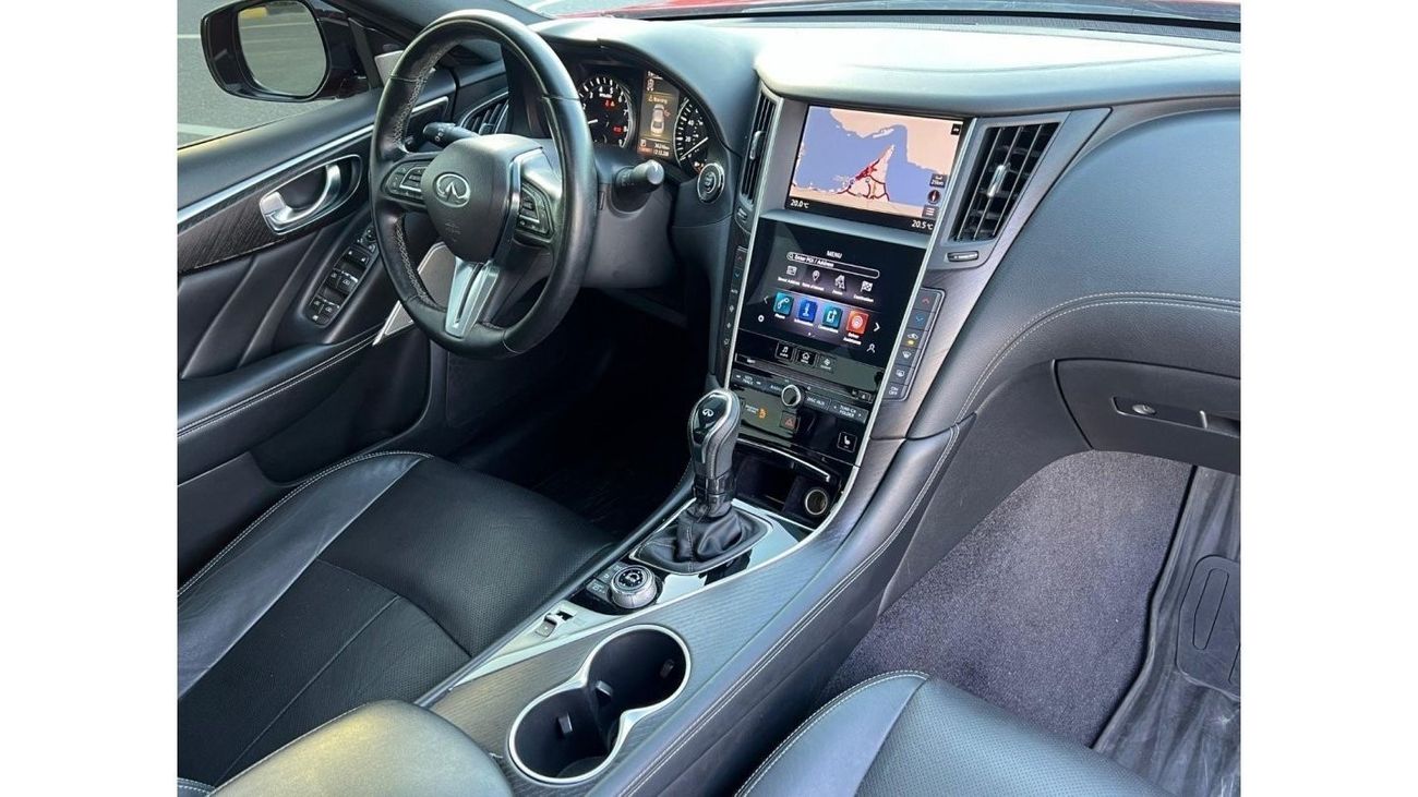 Infiniti Q50 Red Sport 400 INFINITI Q-50S TWIN TURBO 2021 US // LOW MILEAGE // GOOD CONDITION // FULL OPITION