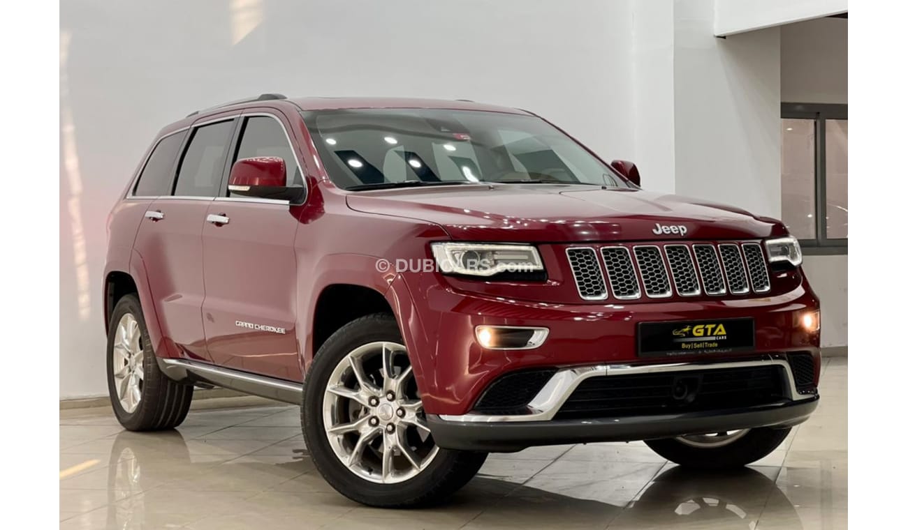 Jeep Grand Cherokee Summit 2015 Jeep Grand Cherokee Summit 4x4, Full JEEP Service History, Warranty, GCC