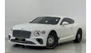 بنتلي كونتيننتال جي تي 2020 Bentley Continental GT V8, Bentley Warranty 2024, Bentley Service History, GCC