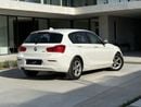BMW 120i AED 930 P.M | 0% DOWN PAYMENT | BMW 120I | 2.0T I4 | 2019 | GCC SPECS