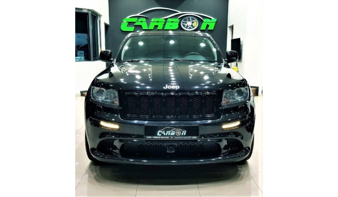 جيب جراند شيروكي JEEP GRAND CHEROKEE SRT8 2013 MODEL GCC CAR IN BEATIFUL SHAPE FOR ONLY 69K AED WITH 1 YEAR WARRANTY