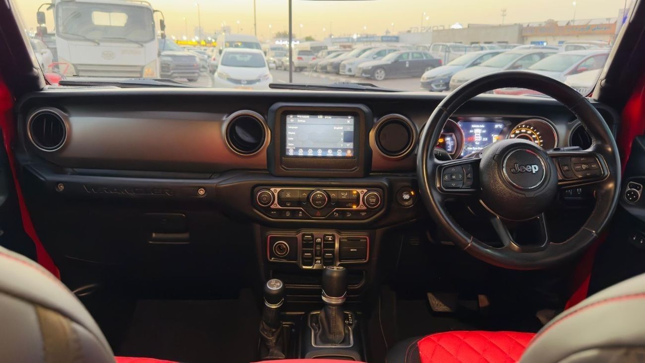 Jeep Wrangler NUDGE BAR WITH LED STRIP LIGHTS | 3.6L PETROL ENGINE | PUSH START | 2019 | RHD | AT | 4WD | REAR VIE