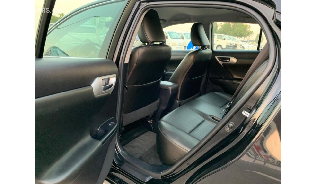 Lexus CT 200h F-SPORTS LIMITED HYBRID ENGINE 1.8L V4 2011 AMERICAN SPECIFICATION