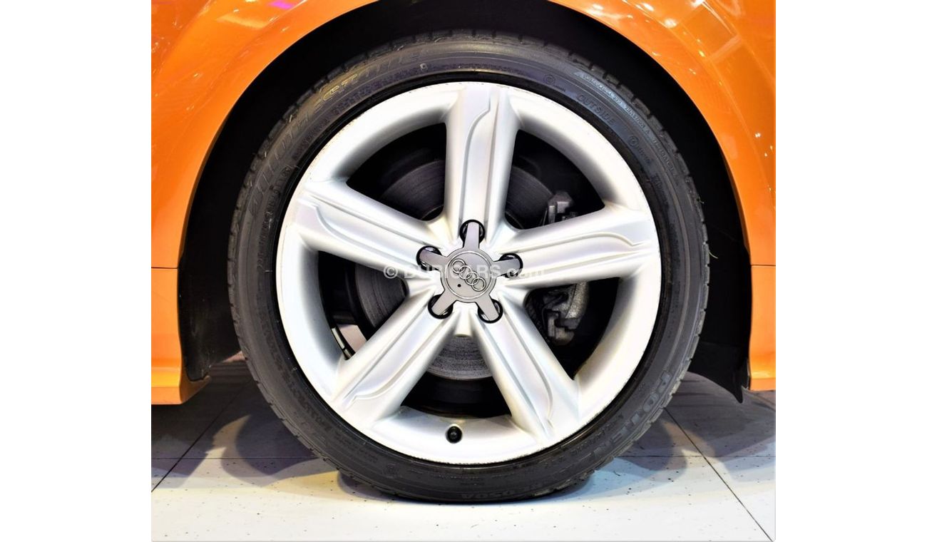 Audi TT ( ONLY 29000 KM! ) AMAZING Audi TT S-Line 2015 Model!! in Orange Color! GCC Specs