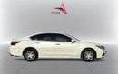 نيسان ألتيما S 2.5L I4 A/T | 2018 | GCC SPECS | WHITE EXTERIOR | AED 480 per month