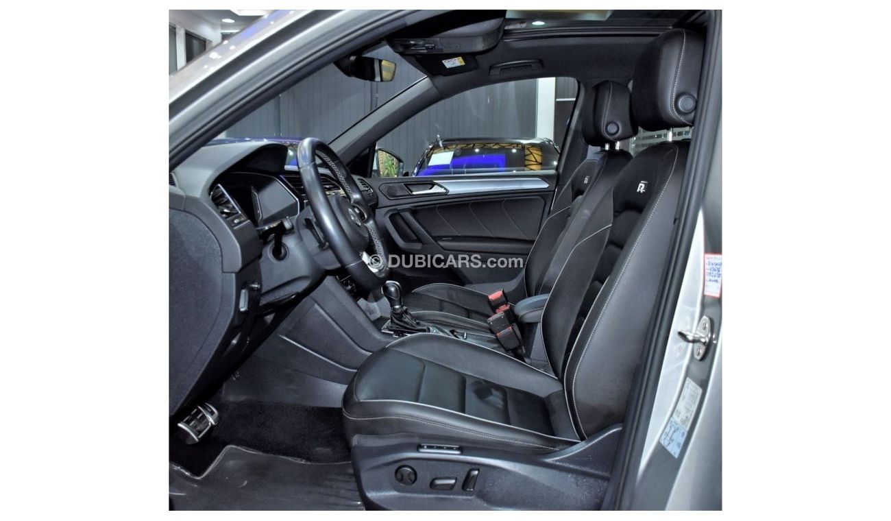 Volkswagen Tiguan EXCELLENT DEAL for our Volkswagen Tiguan R-Line 4Motion ( 2019 Model ) in Beige / Silver Color GCC S