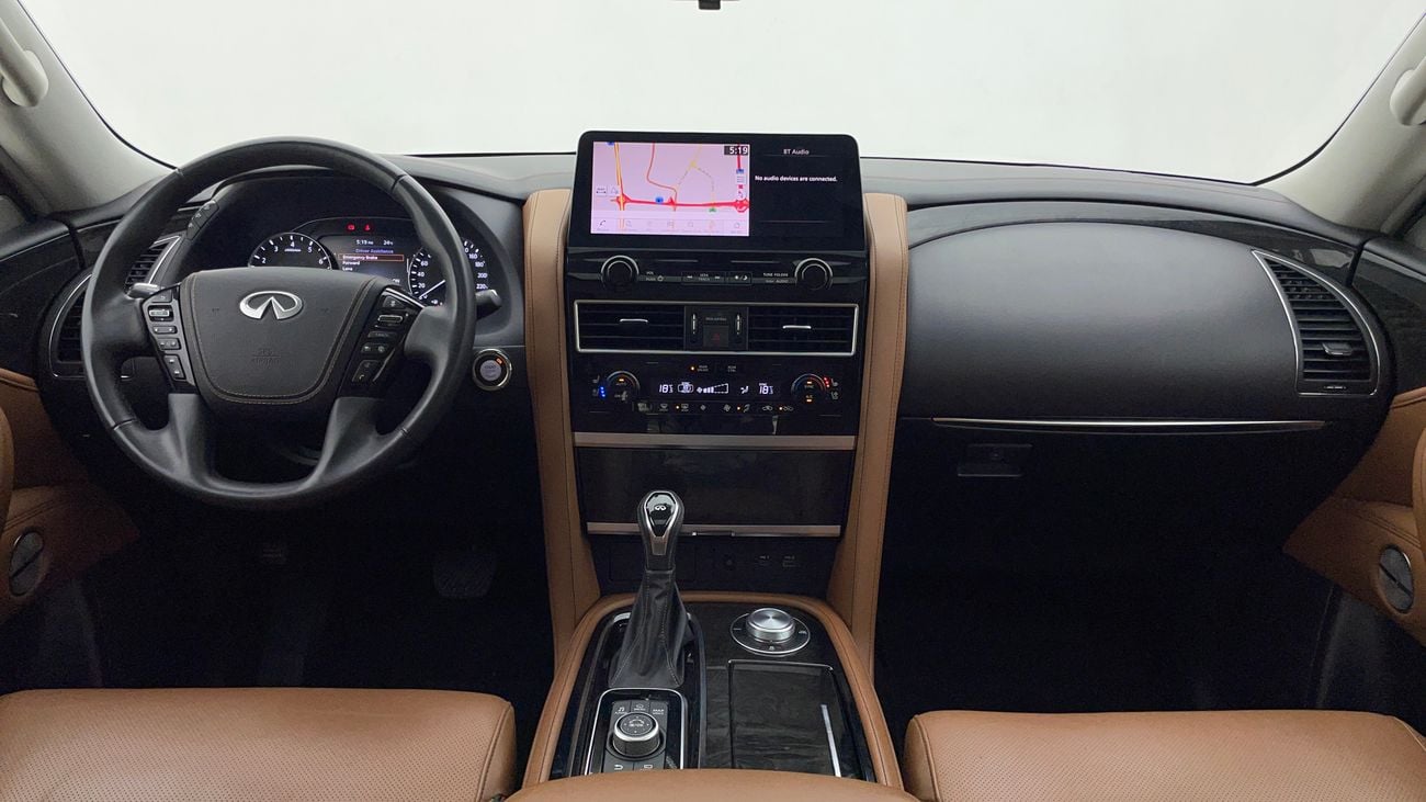 Infiniti QX80 Luxe 7st 5.6L 2023 LUXE | AED 2421/Month | 0 DP | 30 Day Return | Warranty | Service History