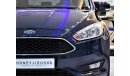 Ford Focus AMAZING Ford Focus 2016 Model!! in Blue Color! GCC Specs