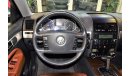 Volkswagen Touareg ONLY 148000 KM! Volkswagen Touareg 2008 Model! GCC Specs