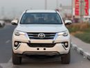 Toyota Fortuner Toyota fortuner 2019 white with orange interior LHD gcc specs 7 seaters