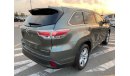 Toyota Highlander LIMITED OPTION WITH LEATHER SEATS, SUNROOF AND PUSH START