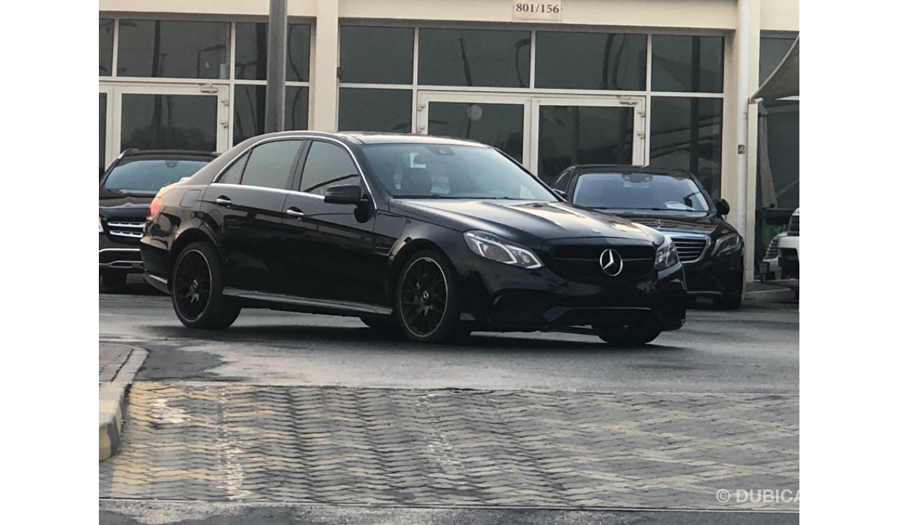 Mercedes-Benz E 63 AMG MERCEDES BENZ E63 MODEL 2010 car face lefted 2016 car full option panoramic roof leather seats