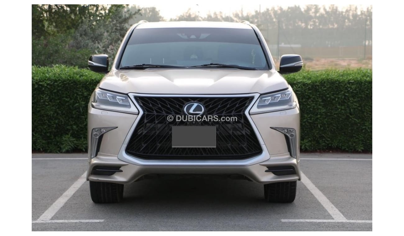 لكزس LX 570 بلاتينوم لكزس ال اكس 570 خليجي 2017 صبغ وكالة بحالة ممتازه بدون حوادث