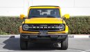 Ford Bronco Outer Banks Soft Top (4-Doors) 4 Cylinder , Local Registration + 5%