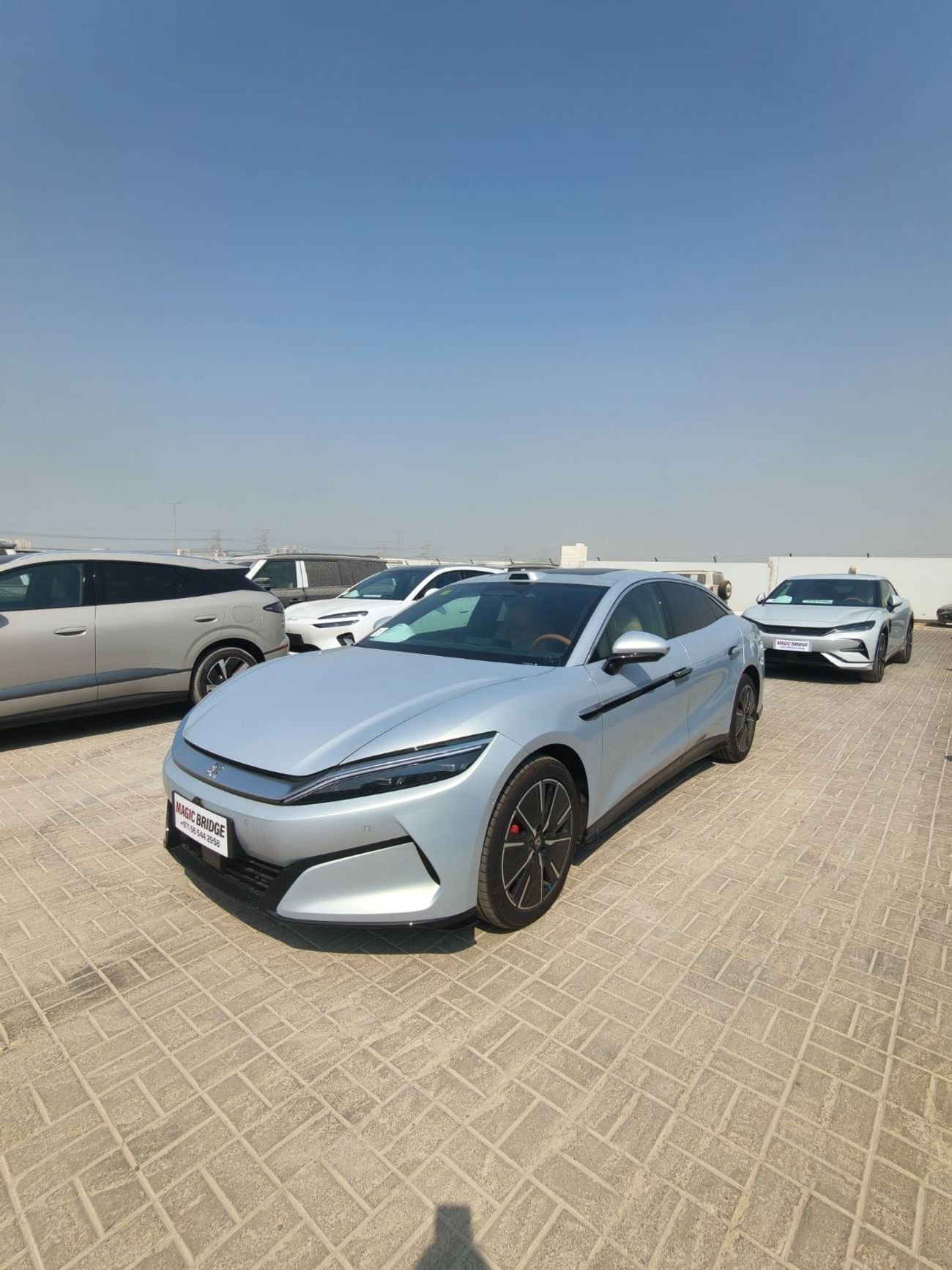 بي واي دي هان BYD Han L DM-i 200KM رادار ليزر رائد