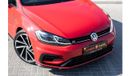 Volkswagen Golf R Volkswagen Golf R 2019 GCC under Warranty with Flexible Down-Payment.